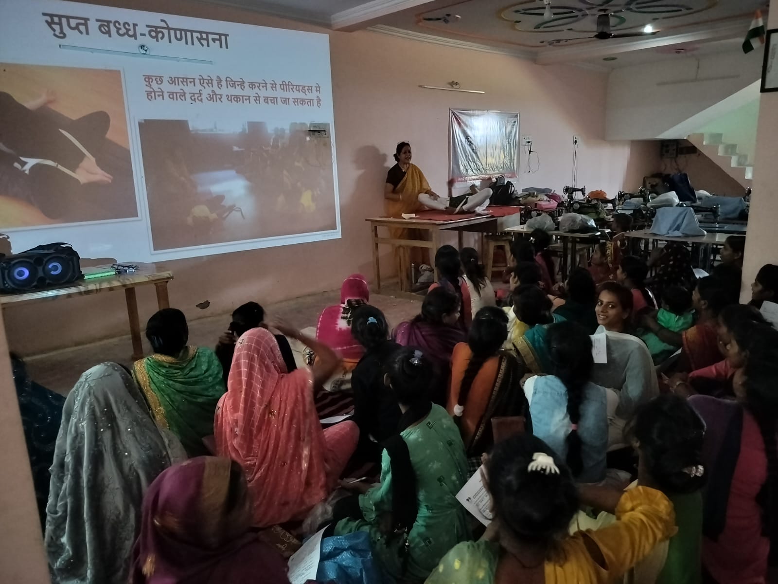 Community workshop on menstrual health