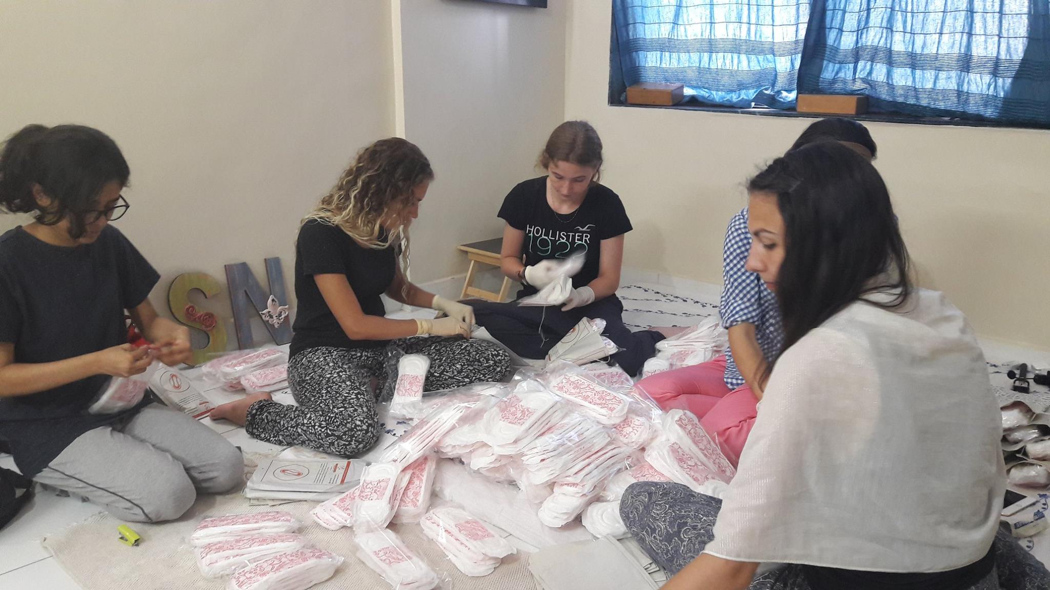 Educational session with students