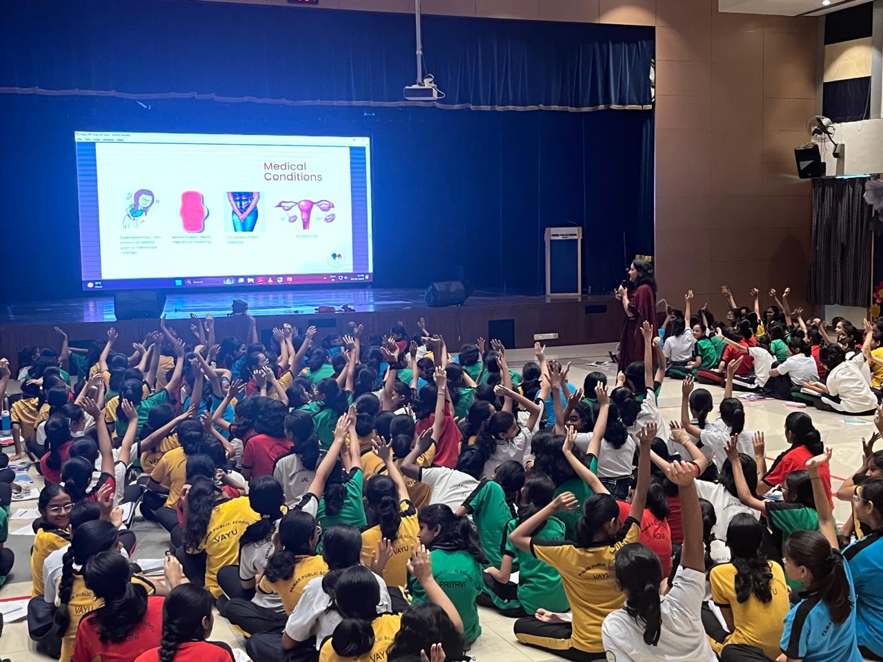 Distribution of menstrual products