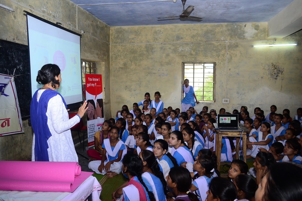Women supporting each other